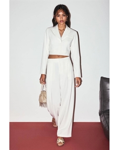 Сандалии на плоской подошве с перекрещивающимися ремешками, золотой Pull & bear