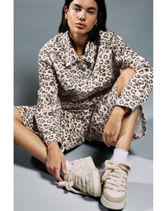 Кроссовки для скейтбординга на шнуровке, экрю Pull & bear