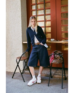 Ретро-Кроссовки, белый Pull & bear