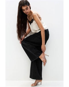 Виниловые босоножки на высоком каблуке с разделителем для пальцев, коричневый Pull & bear