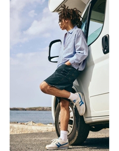 Ретро-Кроссовки, серый Pull & bear