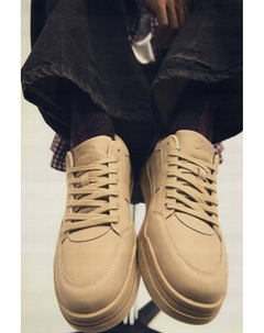 Кроссовки на толстой подошве, коричневый Pull & bear