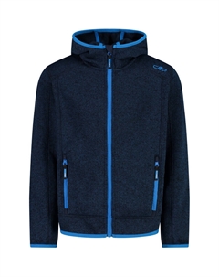 Детская флисовая куртка-худи, синий Cmp