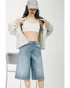 Низкорослые шорты, синий Pull & bear