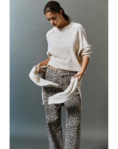 Свитер оверсайз, экрю Pull & bear