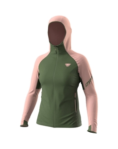 Женская куртка с капюшоном Transalper, зеленый Dynafit