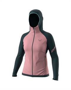 Женская куртка с капюшоном Transalper, розовый Dynafit