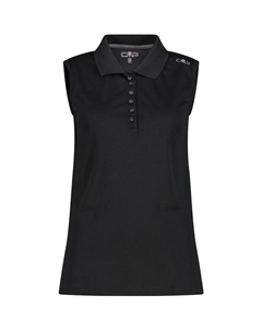Женская функциональная футболка-поло, черный Cmp