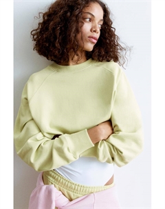 Толстовка свободного кроя, зеленый Pull & bear