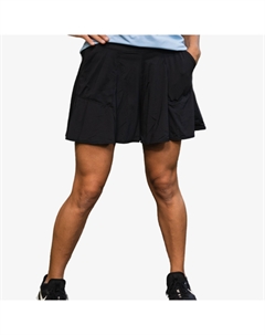 Женские струящиеся шорты 2 в 1, черный Calypsa