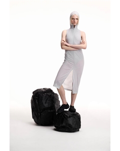 Длинное платье Johanna parv с капюшоном, серый Pull & bear