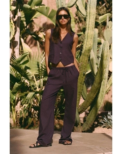 Деревенские джоггеры, бордовый Pull & bear