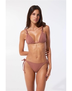 Текстурированные плавки бикини с бантами, розовый Pull & bear