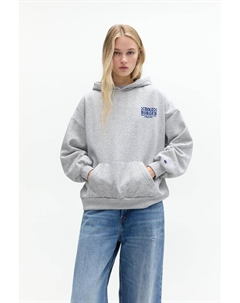 Толстовка с капюшоном «Гамбургер», белый Pull & bear