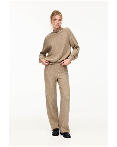 Мягкие на ощупь брюки, коричневый Pull & bear