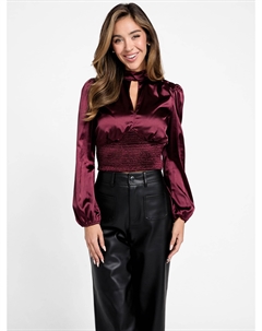 Кабрера Топ с замочной скважиной, цвет mystic wine Guess factory