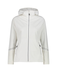 Женская куртка-худи стрейч, белый Cmp