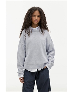 Джемпер с цветком на спине, серый Pull & bear