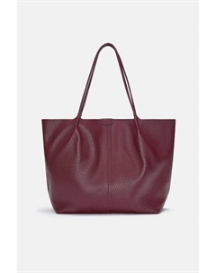 Сумка-Тоут из искусственной кожи, бордовый Pull & bear