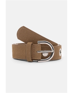 Ремень с люверсами, коричневый Pull & bear