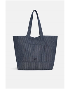 Полосатая сумка-шоппер stwd, синий Pull & bear