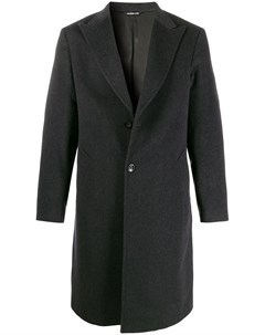 Tonello однобортное пальто на пуговицах 48 серый Tonello