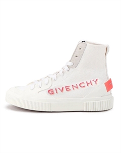 Кеды женские высокие, белый / красный Givenchy