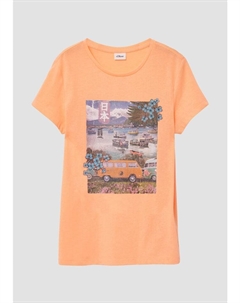 Топ, оранжевый S.oliver