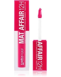 Жидкая матовая помада Mat Affair Liquid Lipstick, Candy Girl 4,4 ml Bellaoggi