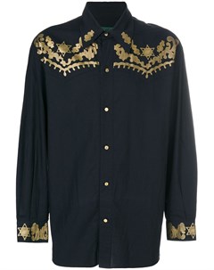 Рубашка с принтом в стиле вестерн Jean paul gaultier pre-owned