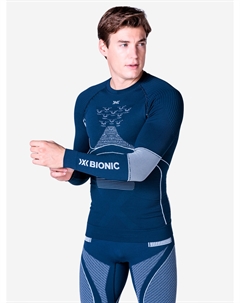 Термокофта ENERGY ACCUMULATOR 4.0 SHIRT ROUND NECK LG SL, Синий X-bionic