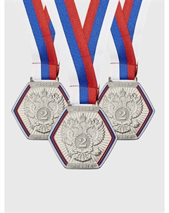 Комплект из трех серебряных медалей за 2 место, Золотой Boketto