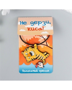 Брелок для ключей на тросе Nobrand