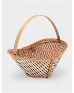 Корзина для хранения nature, 28×19×12.5 см, бамбук Доляна