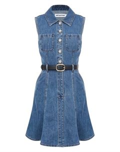 Джинсовое платье Self-portrait