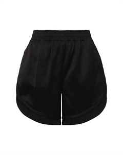 Шорты из вискозы и шелка Jil sander