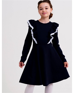 Платье трикотажное для девочек School by playtoday