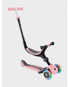Пастельно-розовый самокат GO UP FOLDABLE PLUS LIGHTS Globber