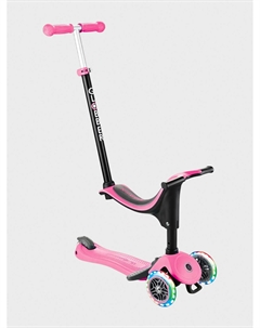 Самокат GO UP SPORTY PLUS LIGHTS - Розовый Globber
