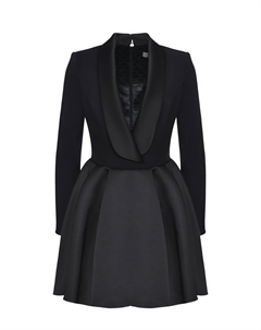 Мини-платье с юбкой baby-doll Elisabetta franchi