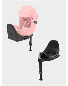 Автокресло Sirona T i-Size Plus Peach Pink в комплекте с базой T i-Size Cybex