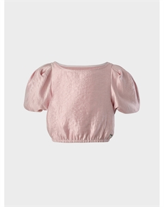 Блуза с эффектом металлик Monnalisa