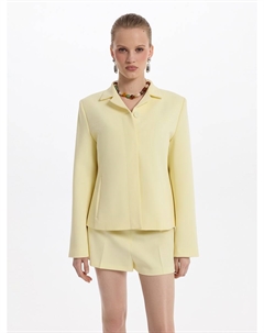 Жакет прямого кроя с вискозой Love republic