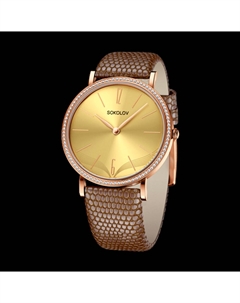 Женские золотые часы Sokolov