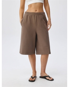 Удлиненные шорты из футера Sela