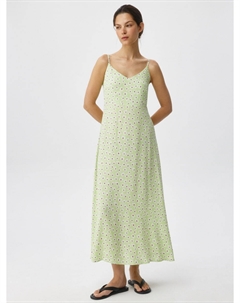 Сарафан миди с принтом из вискозы Sela