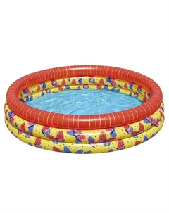 Детский надувной бассейн 168х38см, 508л, от 2 лет Бабочка 51202 Bestway