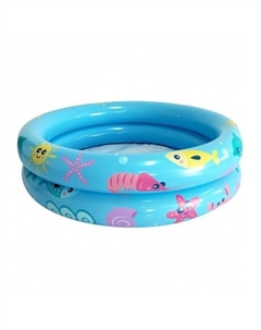 Бассейн детский 102*102*25 см BD-48 110л Рыжий кот