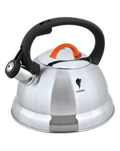 Чайник из нерж.стали со свистком Freundlich-3001QS, объем - 2,3 л, капс. дно, тм Leonord