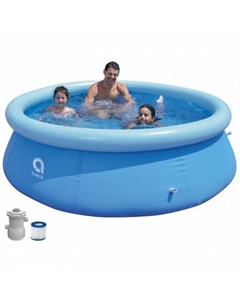 Бассейн Avenli 2.4м*63cм 17792EU, фильтр-насос 300 галлонов Рыжий кот